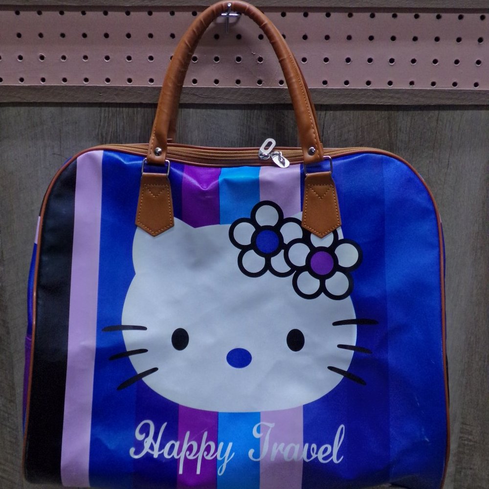 Hello Kitty "Happy Travel" Bag.